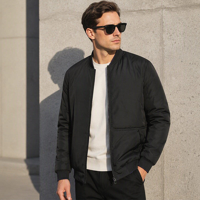 Veste de baseball chaude d'hiver pour homme