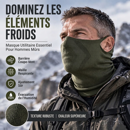 🔥Cou-Cagoule Coupe-Vent avec Boucle pour Oreilles