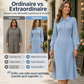 💖Soldes ! Prix cassés💖Robe en tricot côtelé à col rabattu pour femme