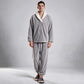 Ensemble Pyjama Homme Confortable et Chaud en Peluche