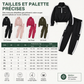 Ensemble décontracté 2 pièces pour femme : sweat à capuche zippé à manches longues et pantalon cargo jogger avec poches