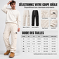 Pantalon cargo homme chaud et pelucheux en câble