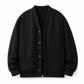 Cardigan en maille jacquard ample pour homme