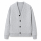Cardigan en maille jacquard ample pour homme