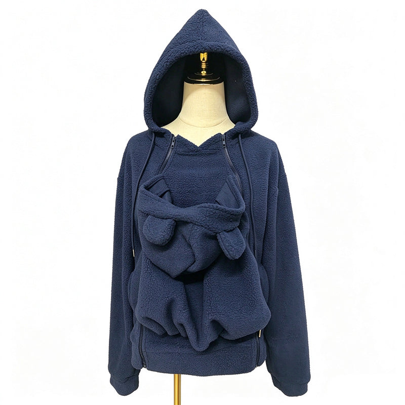 💖Soldes ! Prix cassés💖Veste à capuche confortable et chaude pour le portage de bébé