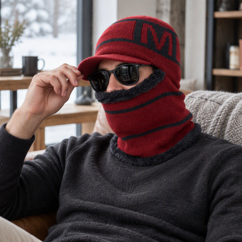 ✨ Bonnet tricoté homme, chaud pour l’hiver — va avec tout ❄️