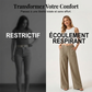 Pantalon décontracté à larges jambes pour femmes