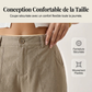 Pantalon décontracté à larges jambes pour femmes