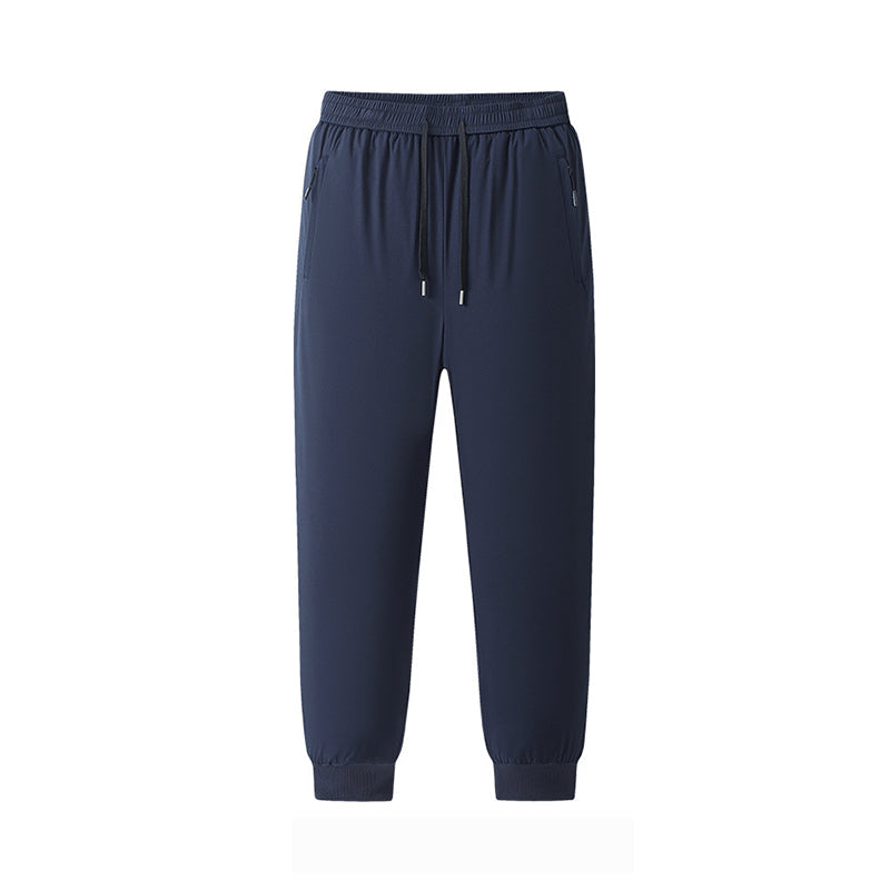 Pantalon fuselé pour homme, épais et doublé pour la chaleur