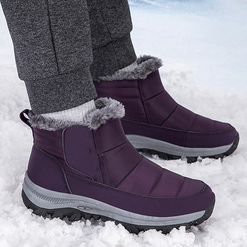 Unisex Plush-Lined Winter Snow Boots