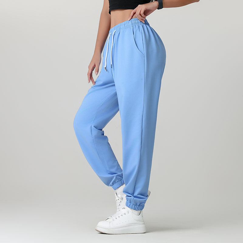 Joggers décontractés de sport pour femmes avec cordon de serrage