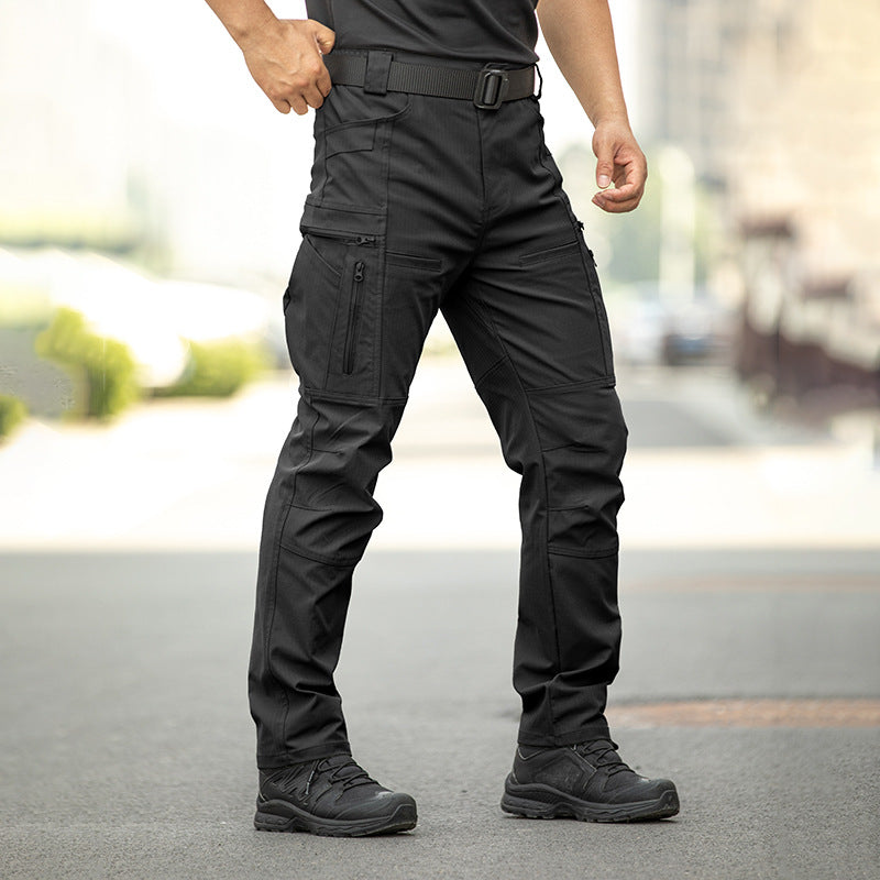 Pantalon cargo tactique slim extérieur pour homme