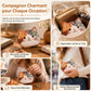 Mignon petit portemonnaie pour chats Patchwork et porte-cartes portable, petit sac créatif pour filles