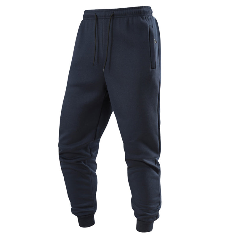 Jogging pour hommes chaud avec poches zippées