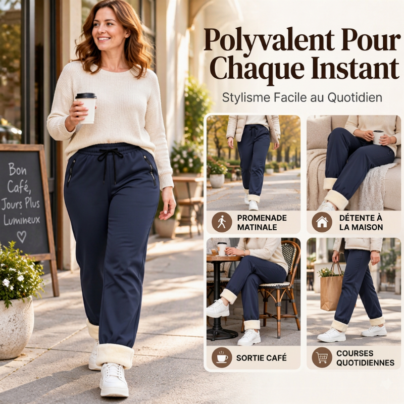 Jogging de sport thermique décontracté pour femme