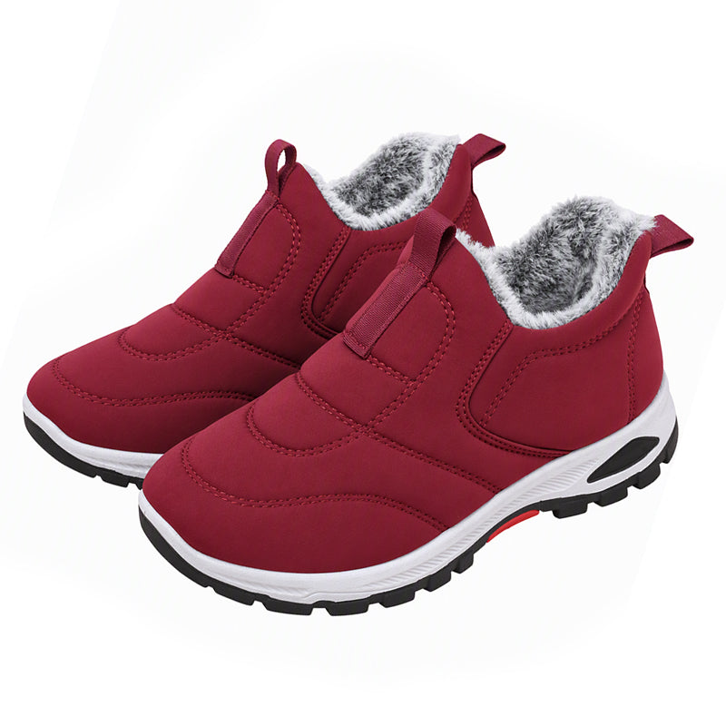 Chaussures de neige d'hiver chaudes et faciles à enfiler pour hommes et femmes