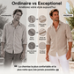 Chemise en lin décontractée, légère et respirante pour homme