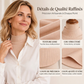 Faux col en maille côtelée polyvalent pour femmes