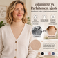 Faux col en maille côtelée polyvalent pour femmes