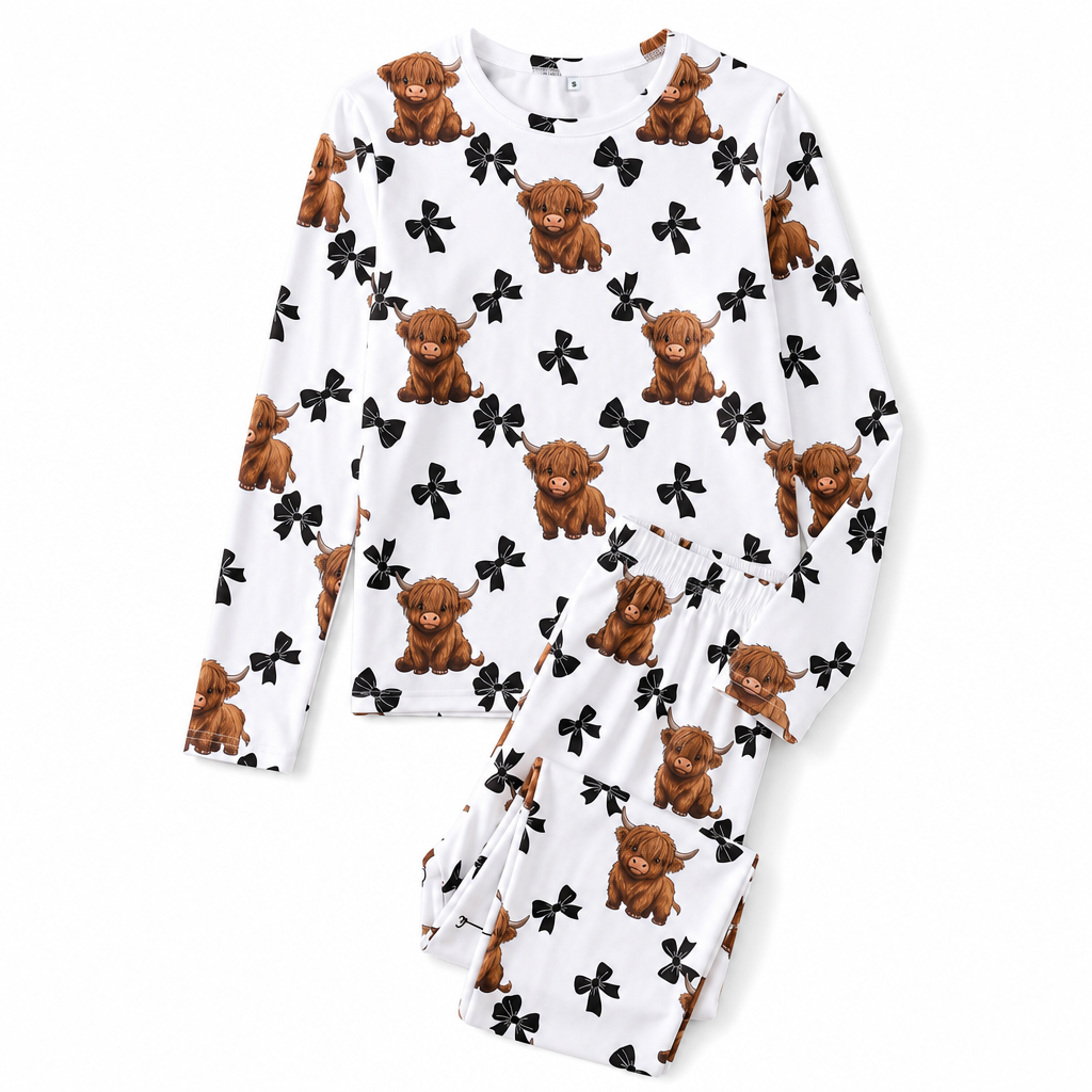 ☁️ Toucher doux comme un nuage, confort optimal pour se détendre | Ensemble pyjama en soie de lait douce pour femmes, haut à manches longues et pantalon long, vêtement de détente décontracté