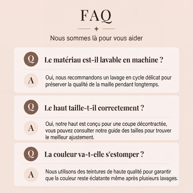 💖Haut en maille côtelée à manches longues color-block pour femme