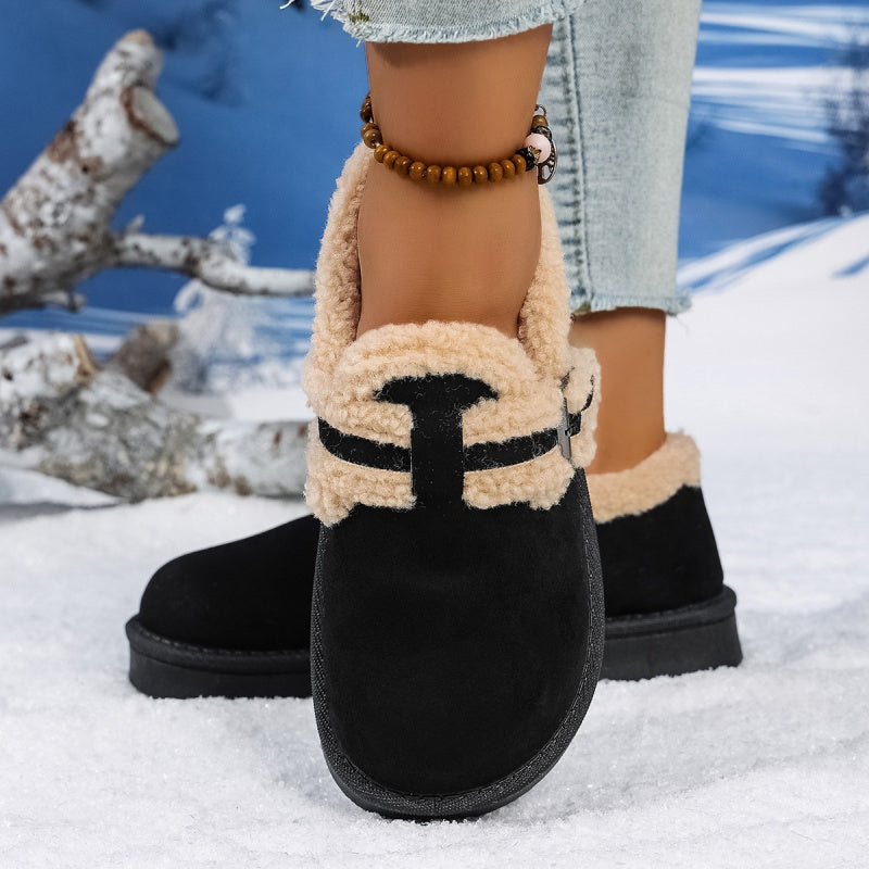 Chaussures Femmes Hiver Tendance Chaud à Enfiler