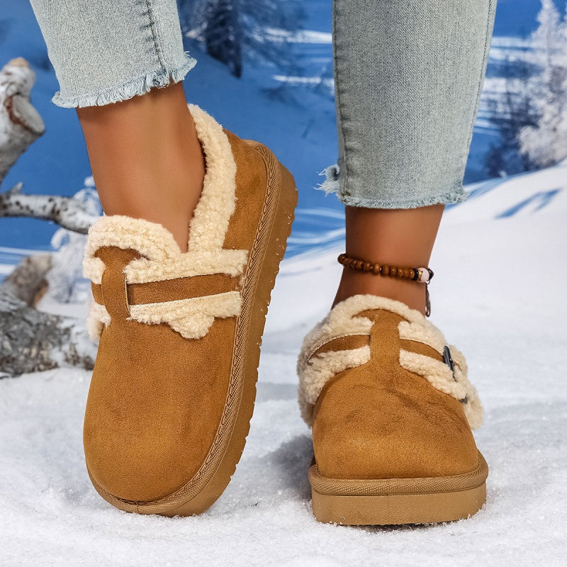 Chaussures Femmes Hiver Tendance Chaud à Enfiler