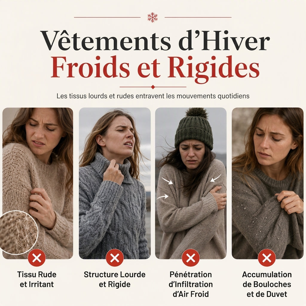 Pull en maille jacquard à flocons de Noël pour femme, col rond, coupe ample, pour automne et hiver