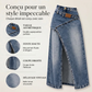 ❌ Encore aujourd'hui au prix promo – demain plein tarif ! Damen Denim-Maxirock mit mehrlagiger Taille