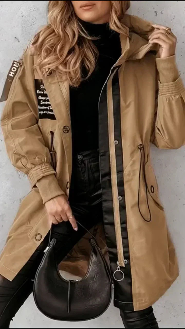 💜 DERNIER JOUR DE LA PROMOTION – 59 % DE RÉDUCTION 💜 Veste femme à manches longues et capuche